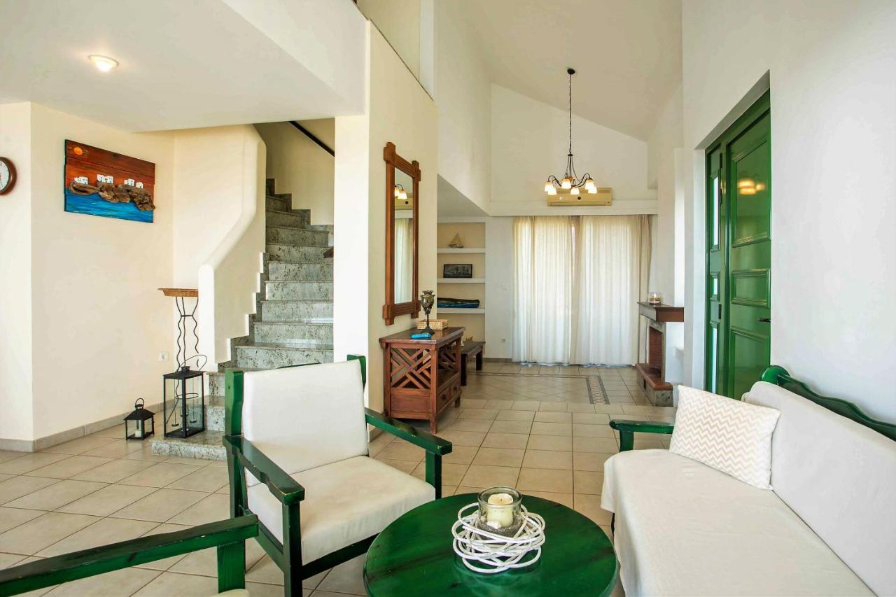 Beachfront Villa Rhodes Seashell Геннади Экстерьер фото