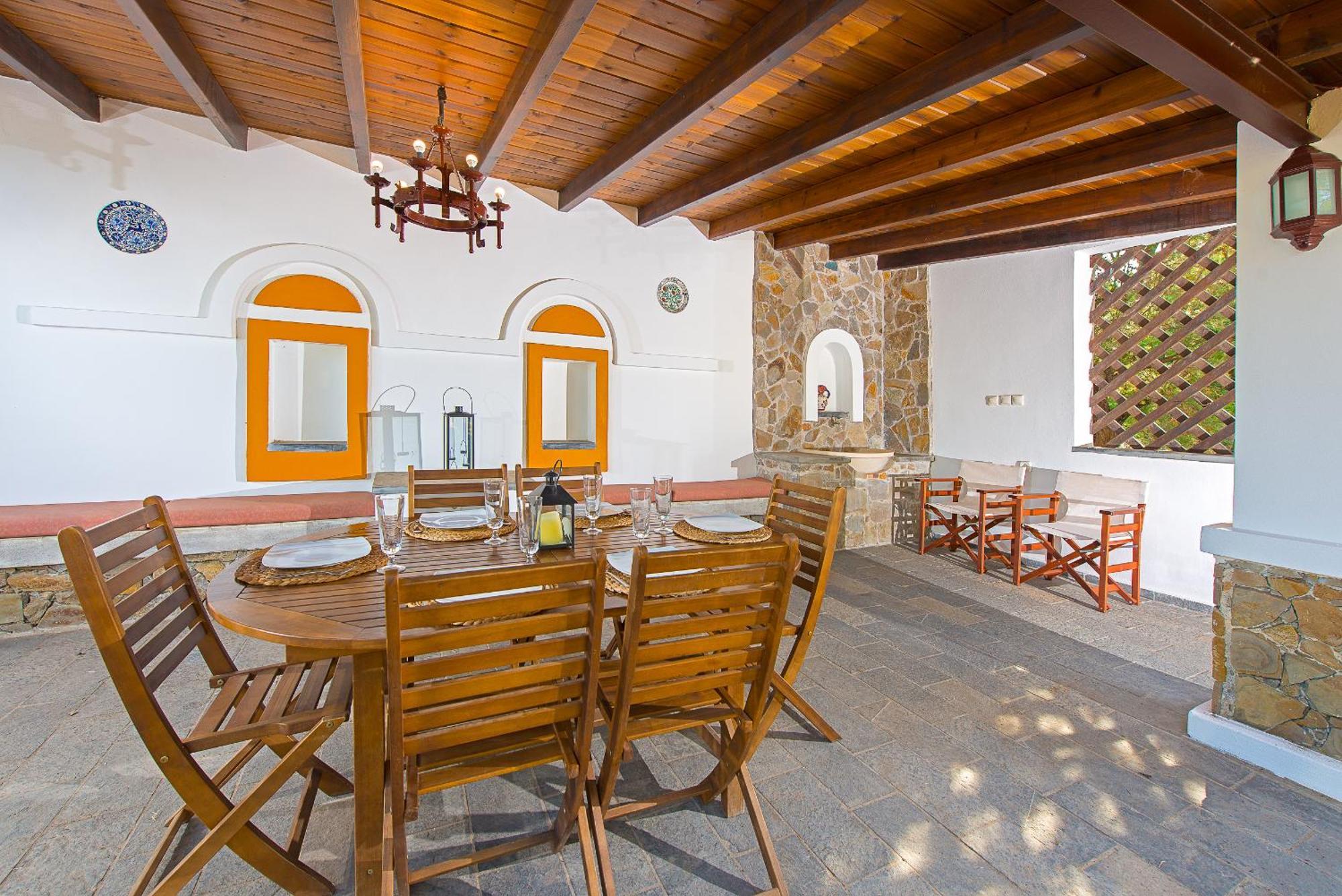 Beachfront Villa Rhodes Seashell Геннади Экстерьер фото
