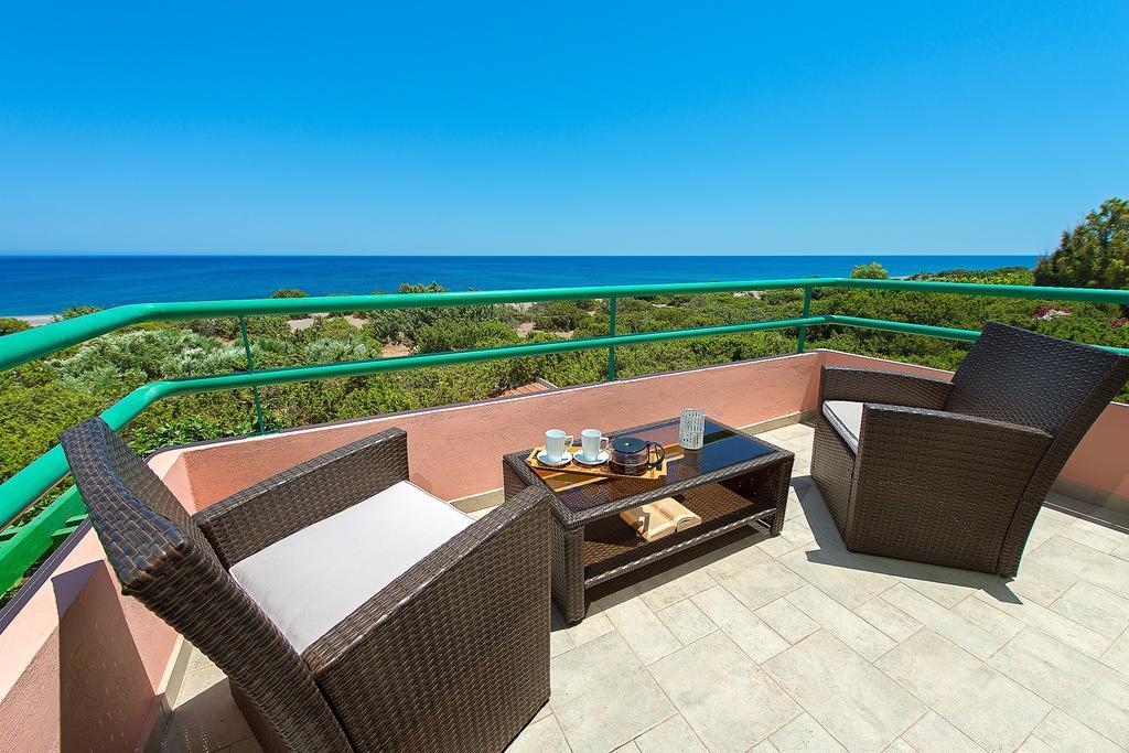 Beachfront Villa Rhodes Seashell Геннади Экстерьер фото
